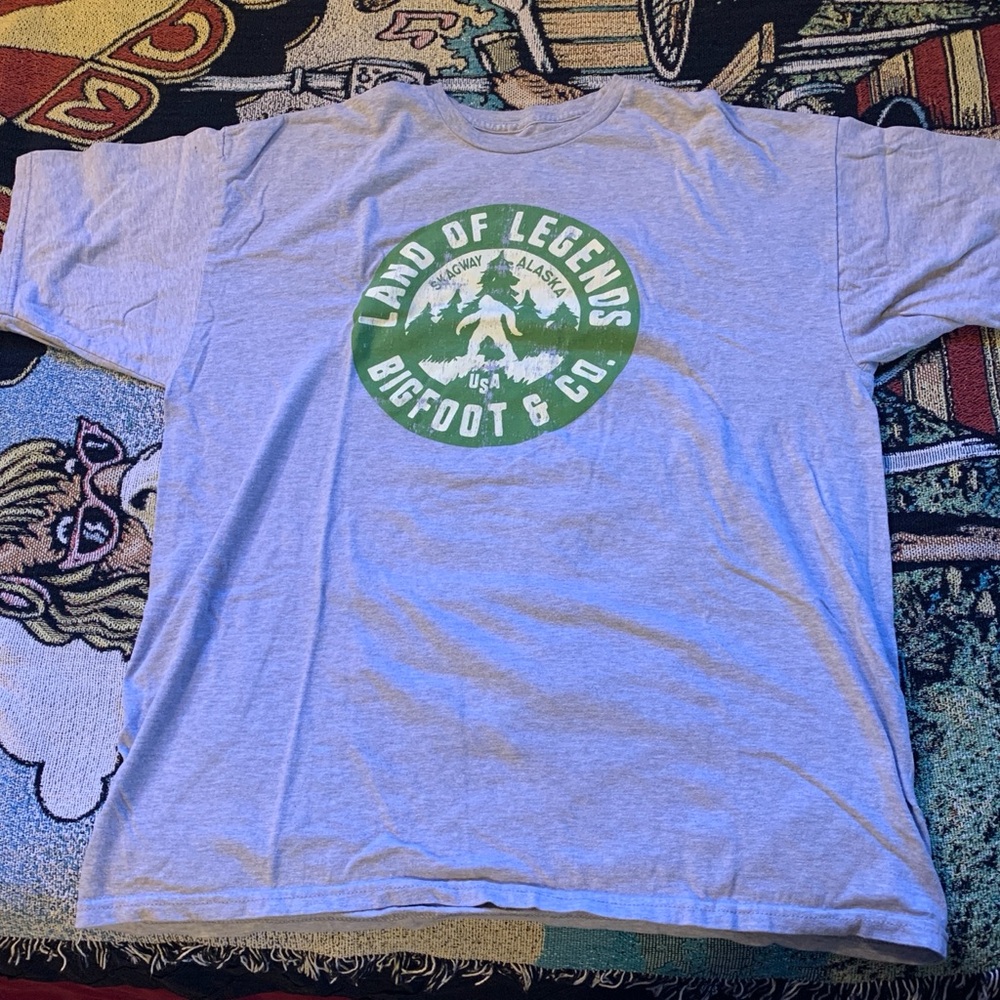 Skagway Alaska Bigfoot t-shirt. Size XL men’s.